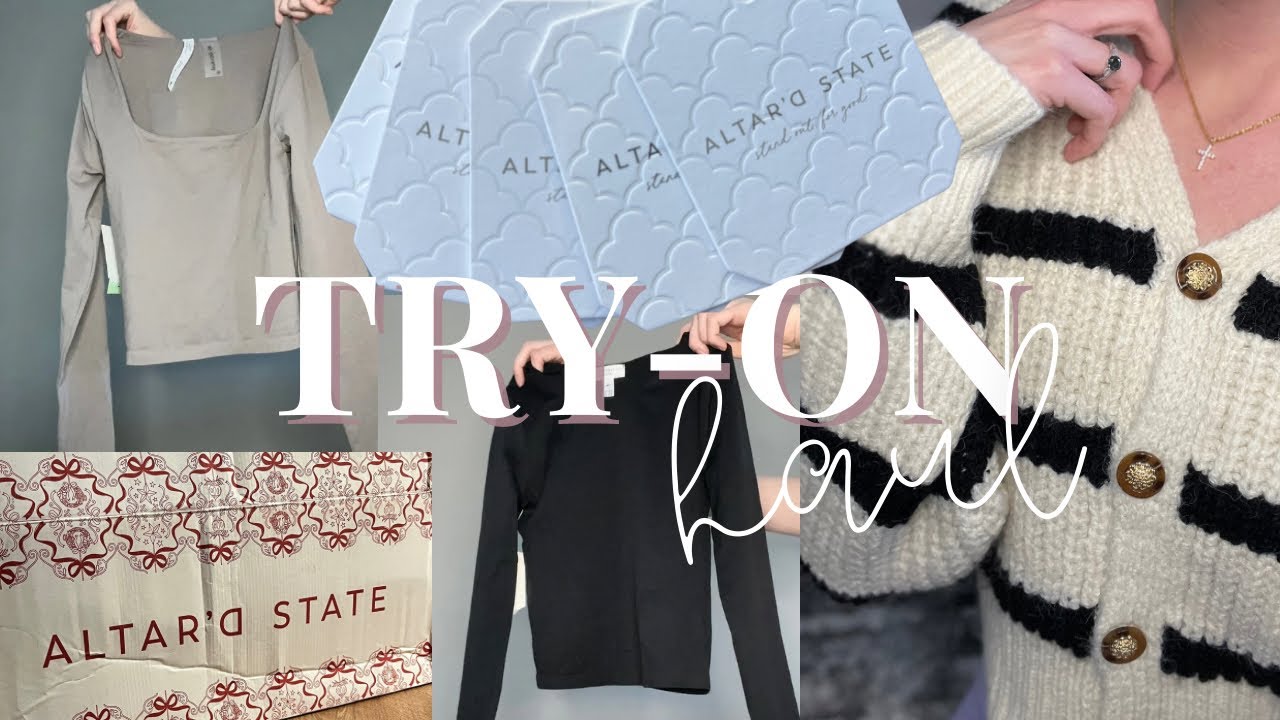 Altar'd State Try-On Haul | Clothing, Accessories/Jewelry & Shoes 2025
