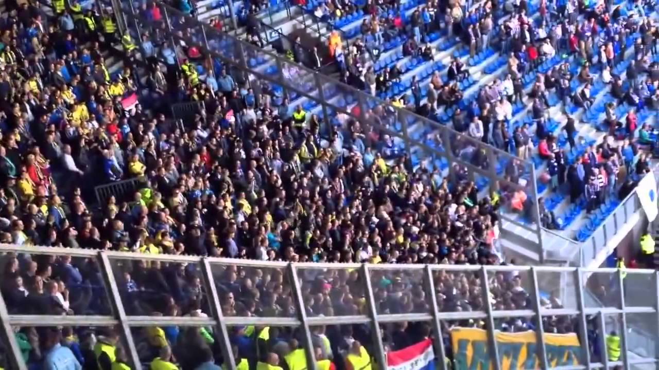 Cambuur supporters going mental at Tsunami