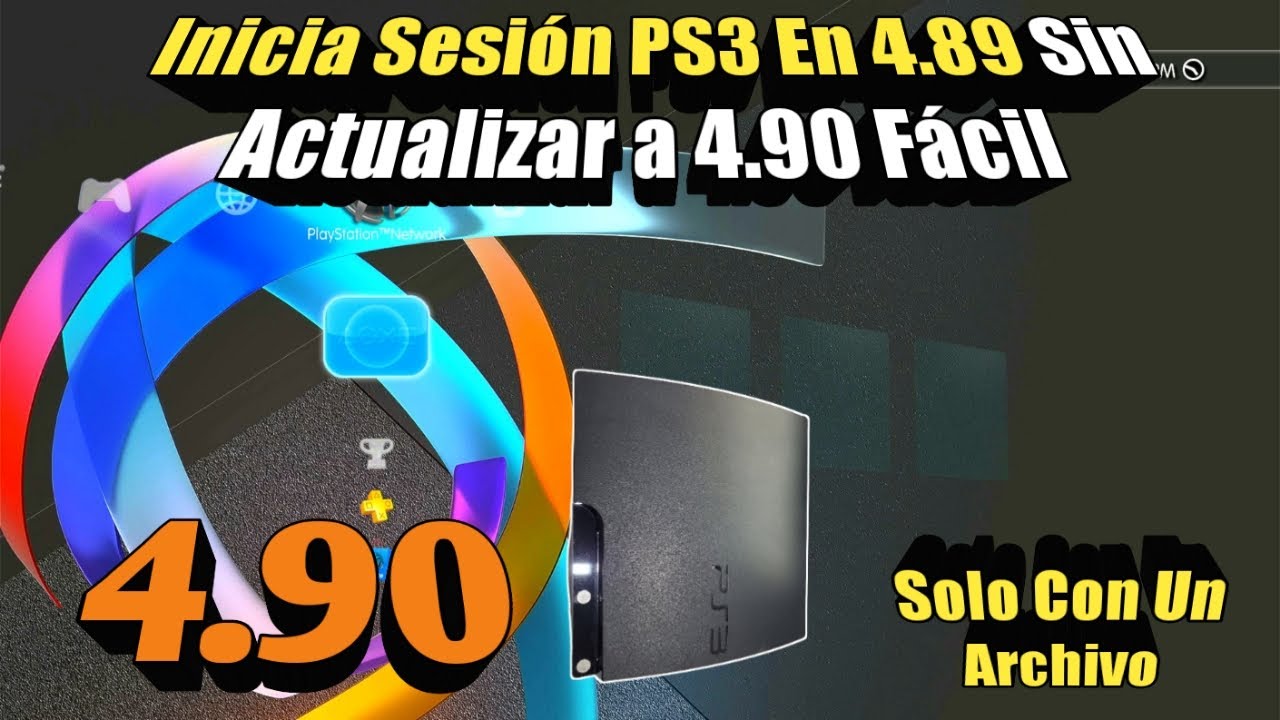 Inicia Sesión PS3 En 4 89 Sin Actualizar A 4.90