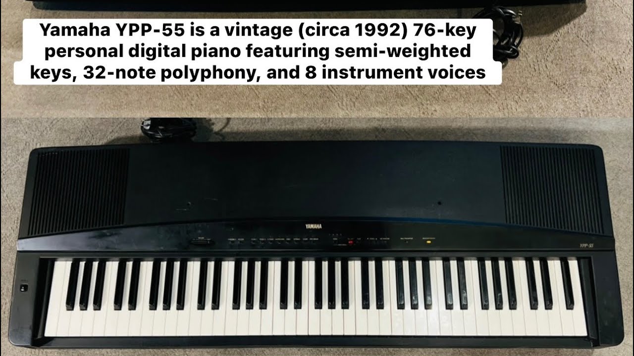 Yamaha YPP-55 Digital piano 76 Keys ( Wilsons Music Instruments Whatsapp No +923371476660 )