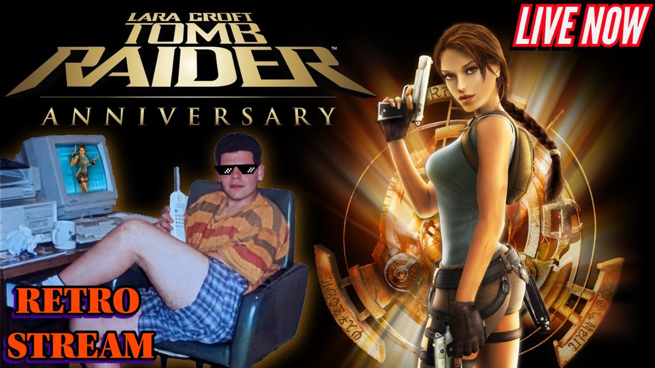 Tomb Raider: Anniversary Stream 6 - Part 2 4K with Mods