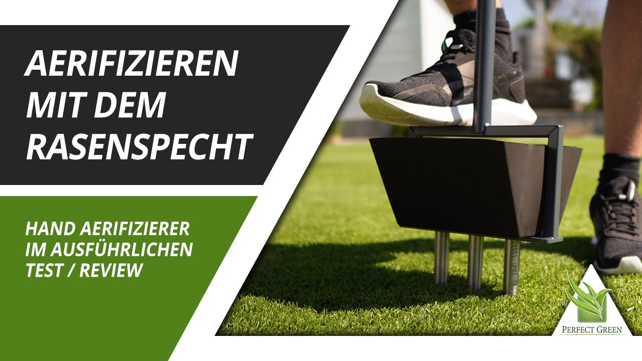 Hand Aerifizierer | Rasenspecht | Test / Review | Gasaustausch im Boden | Rasen aerifizieren