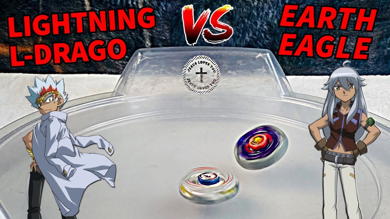 Lightning L-Drago vs Earth Eagle (INSANE BEYBLADE METAL FIGHT) Must Watch!!!