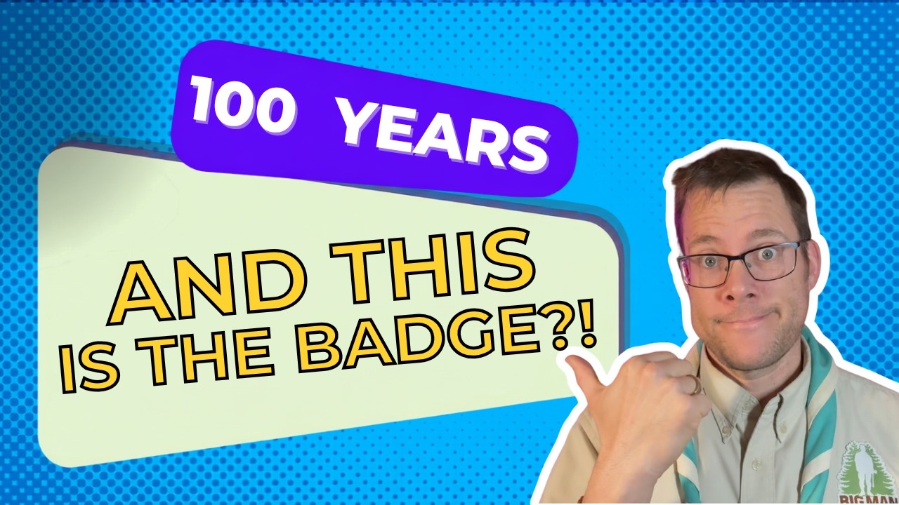 100 лет Gilwell Reunion... И ЭТО тот самый значок!