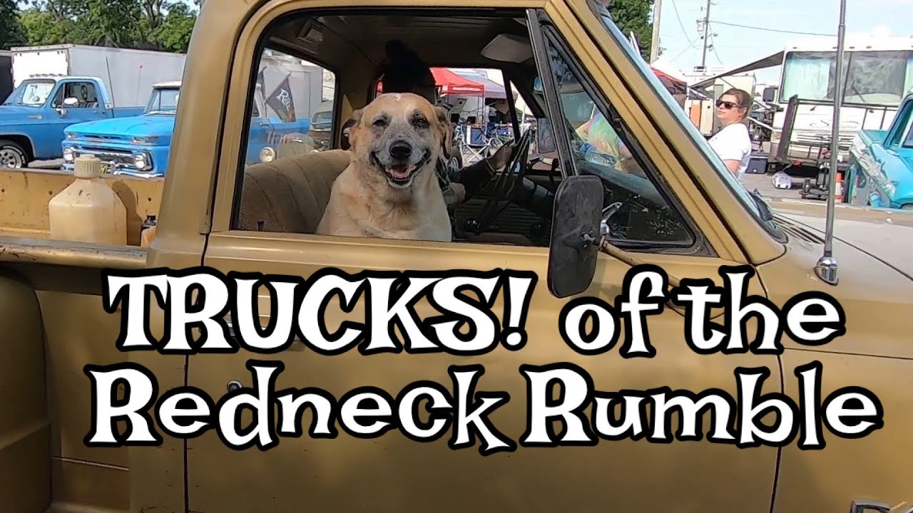 Trucks of the Redneck Rumble Spring &lsquo;22 #redneckrumble #hotroddad #truckgang #trucks