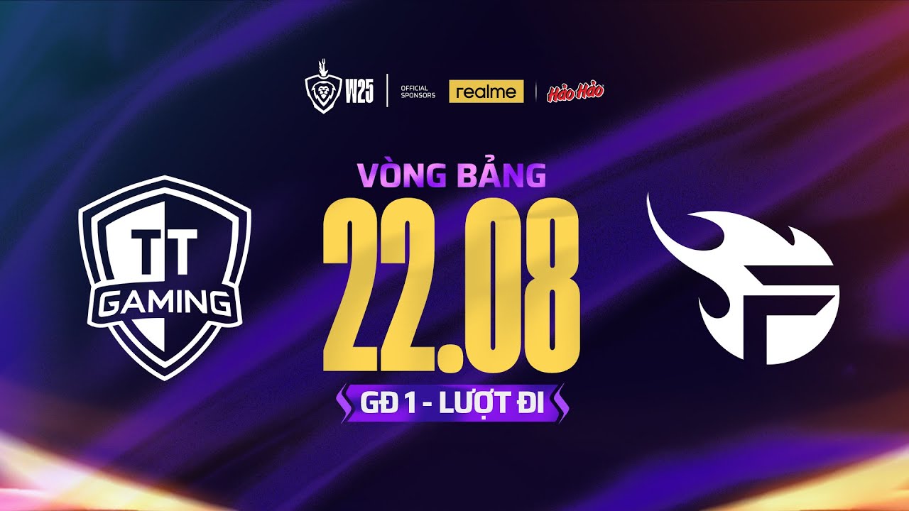 TT GAMING vs FPT x FLASH - 22.08 GIAI ĐOẠN 1 | LƯỢT ĐI | ĐTDV MÙA ĐÔNG 2025