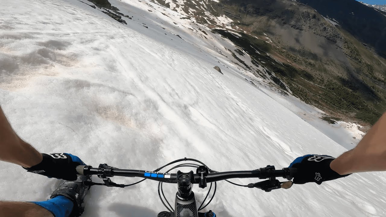 [MTB MISSION - CRETE DE LA PENDINE 2749M] Ca se transforme en ski hors-piste 😂