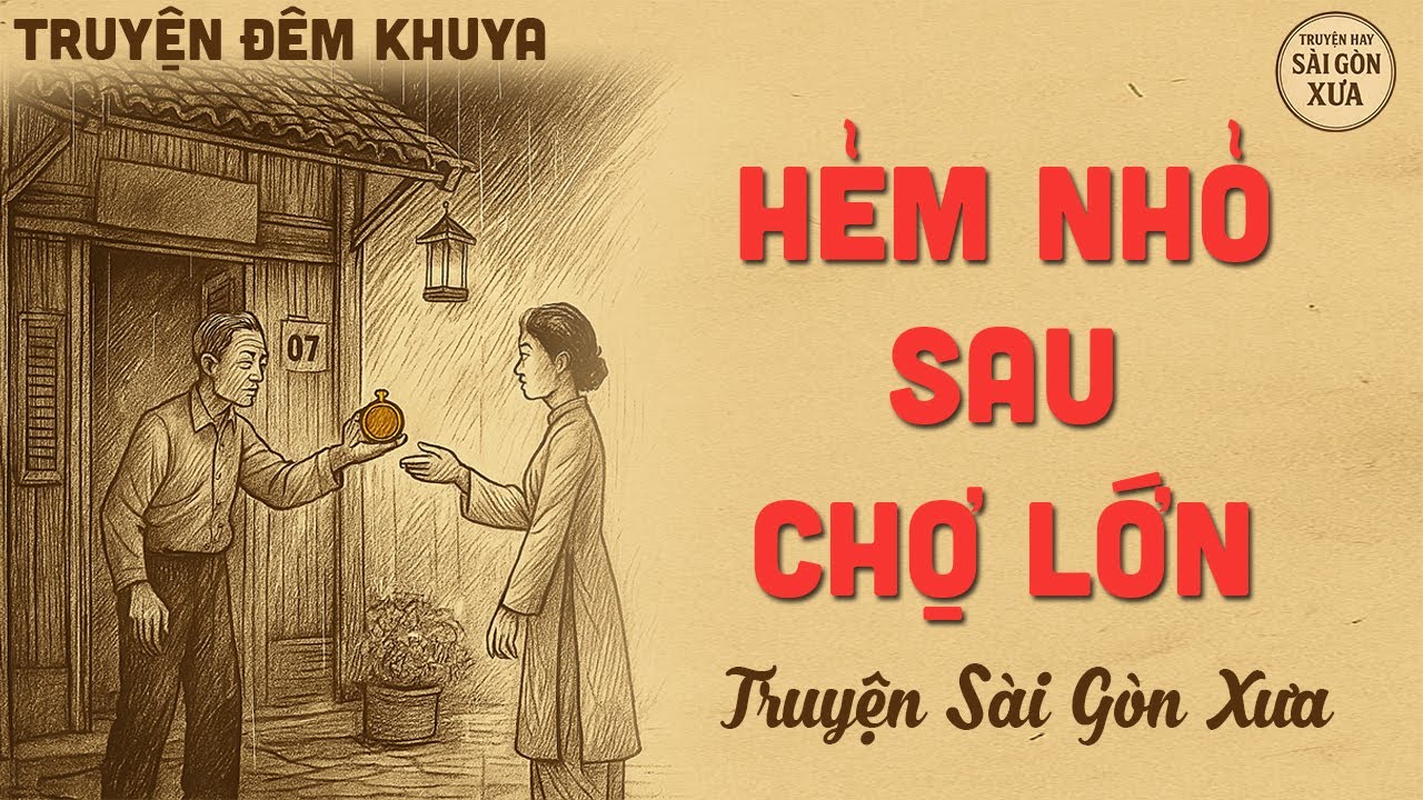 Truyện Hay Sài Gòn Xưa - HẺM NHỎ SAU CHỢ LỚN | Đọc Truyện Đêm Khuya