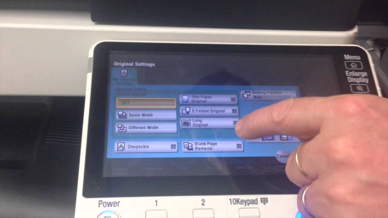 Konica Minolta Tutorial: Great Scanning Feature