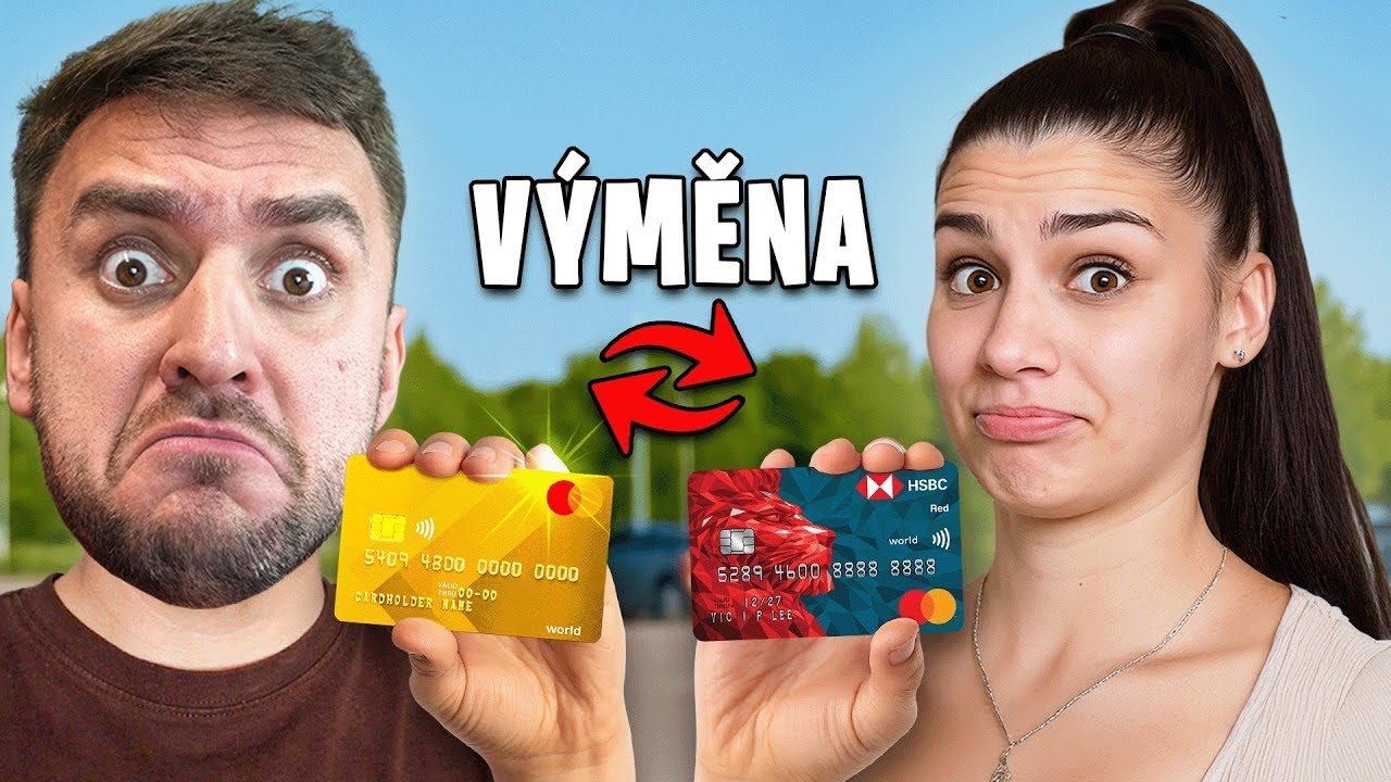 VÍTEK si vyměnil na 24 Hodin KREDITNÍ KARTU s Přítelkyní! | UTRATILA MU VŠECHNY PENÍZE?