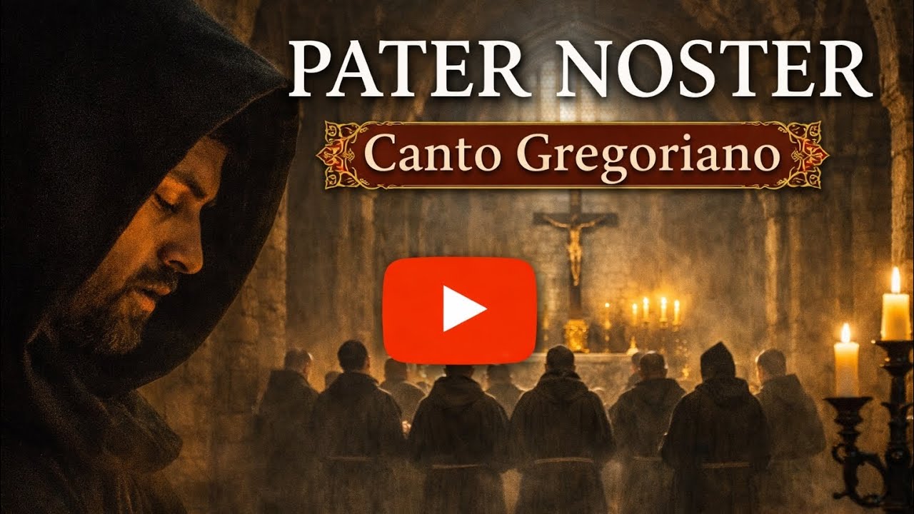 Pater Noster – Gregorian Chant (1 Hour) | Latin Catholic Prayer (Pai Nosso em latim - gregoriano)