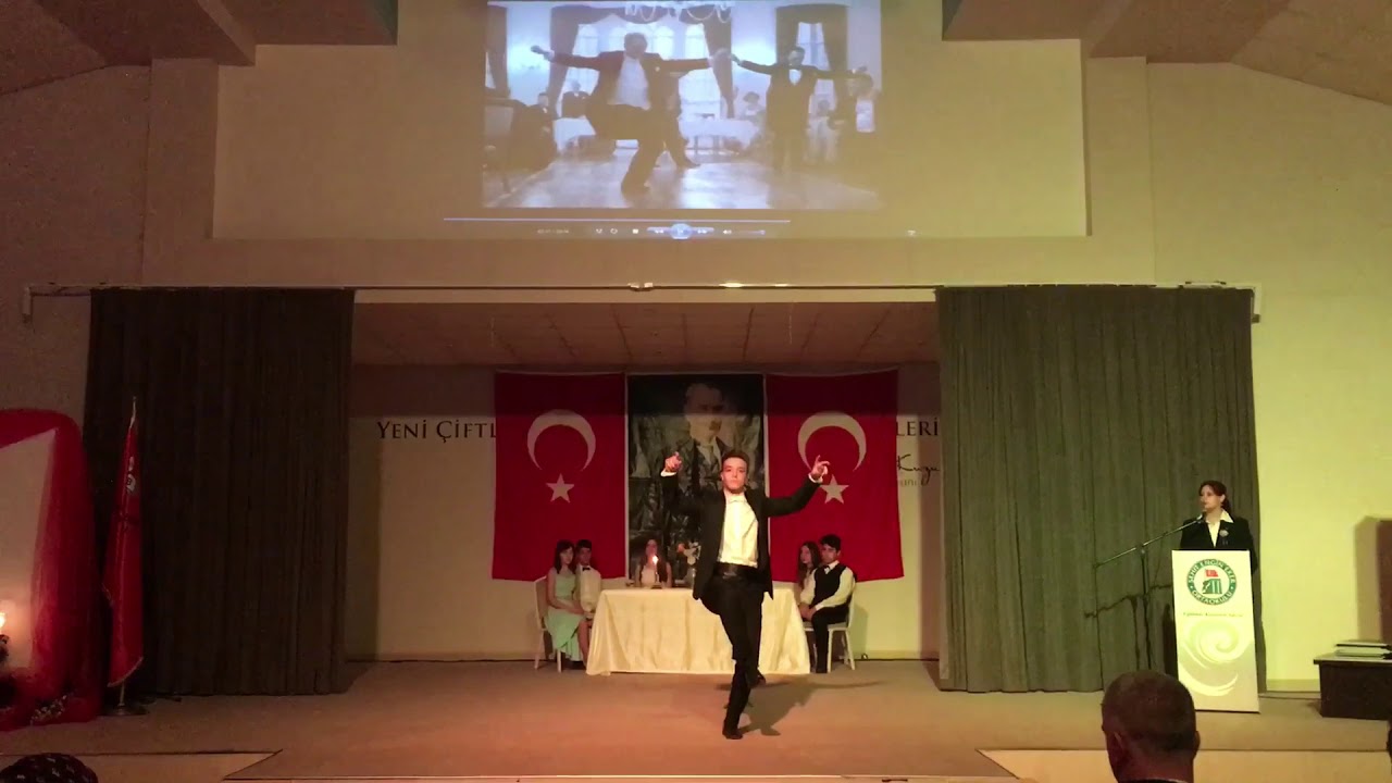 Mustafa Kemal Atatürk’ün Son Balodaki Son Zeybek Gösterisi - Sarı Zeybek & Tekeler Köyü Zeybeği