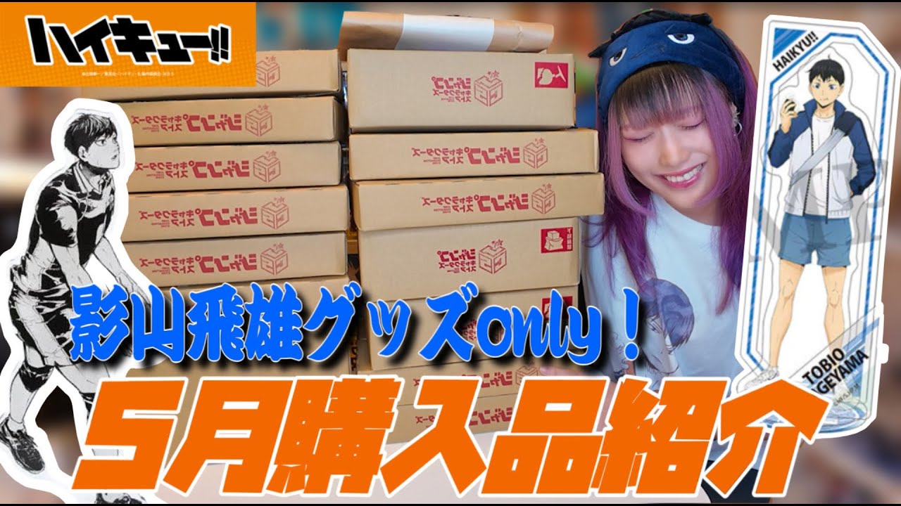 【爆買い】大量の影山飛雄が届いたので開封＆収納方法紹介【ハイキュー!!】