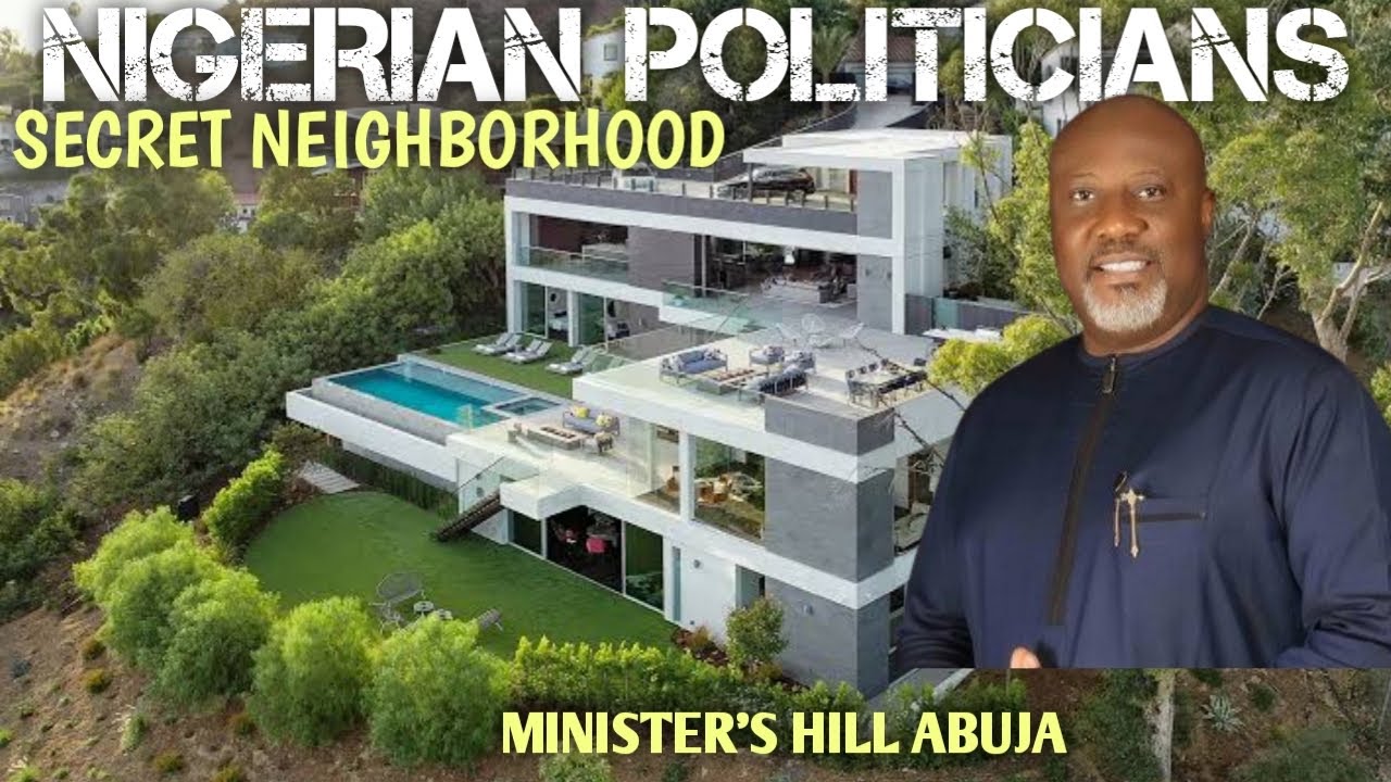 Dino Melaye Mansion, Secret Neighborhood of Politicians in Abuja - Minister's Hill Maitama Luxury