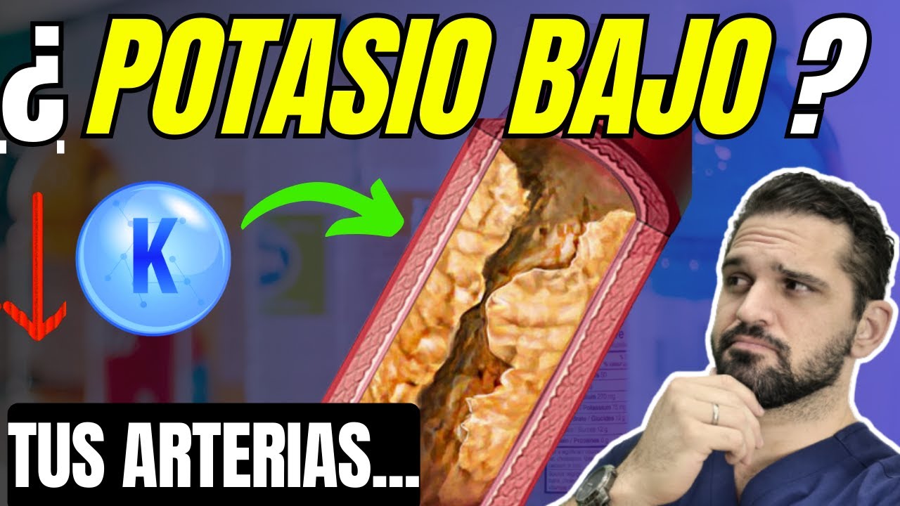 POTASIO y PRESIÓN ALTA ¡el vínculo que necesitas SABER!  😮