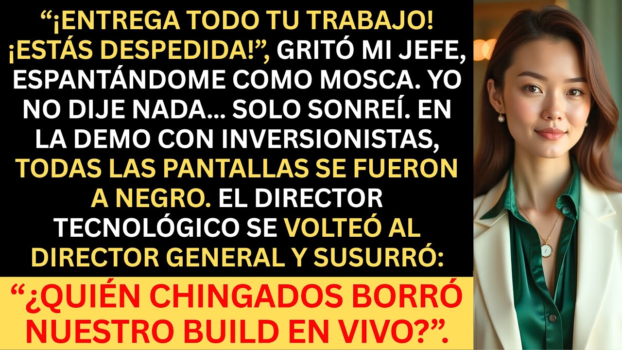 Mi jefe decidió despedirme — Mi venganza fue calculada.