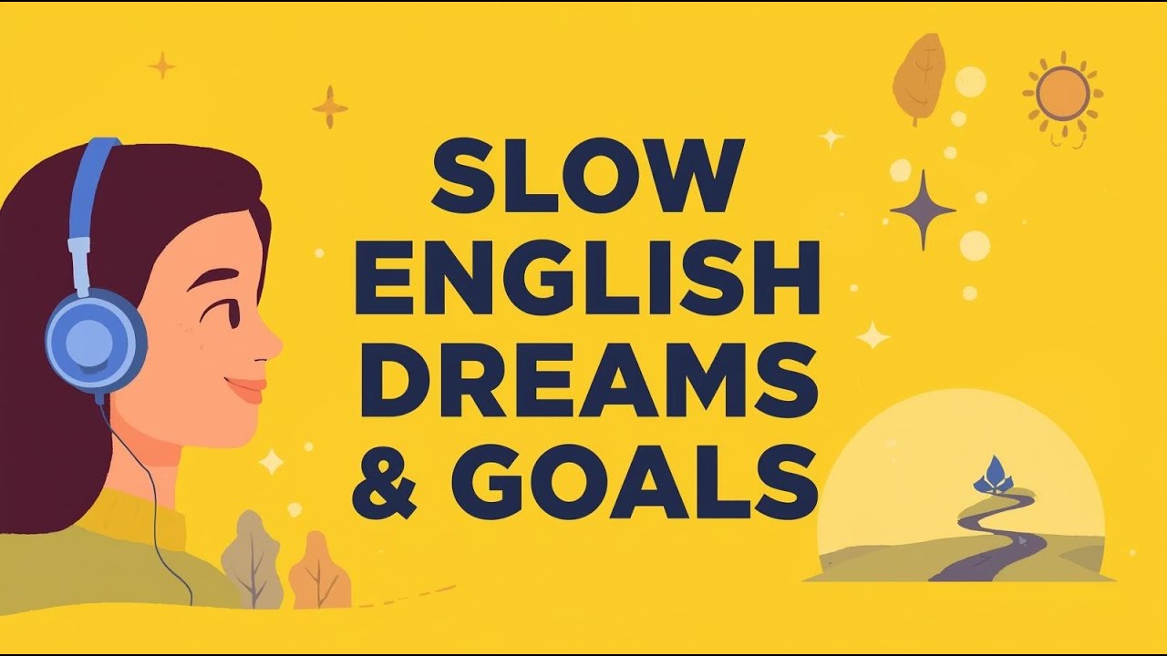 Talking about Dreams and Goals in English | Slow & Natural English | Everyday English with Johnny