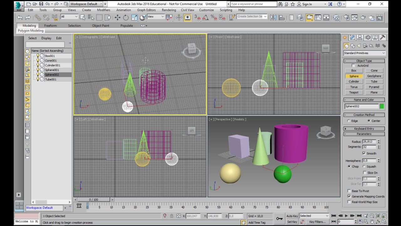 3ds Max - podstawy oraz interfejs | PRZEMYSŁAW MATEJKO