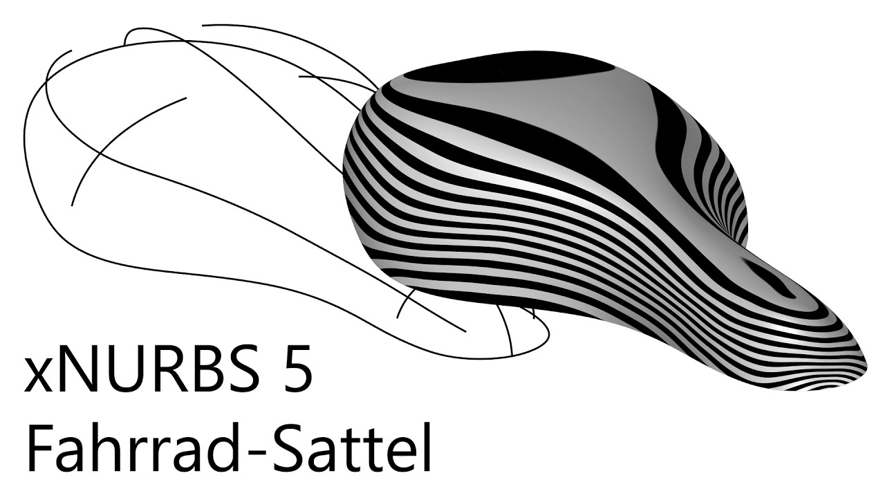 xNURBS Tutorial: Fahrradsattel mit xNURBS 5