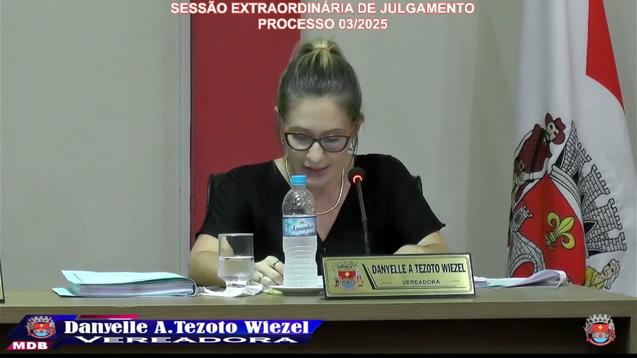 SESSÃO EXTRAORDINÁRIA DE JULGAMENTO PROCESSO 03 2025