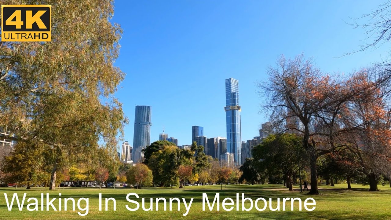 Walking Alexandra Gardens - Queen Victoria Gardens - Kings Domain - Government House | Melbourne