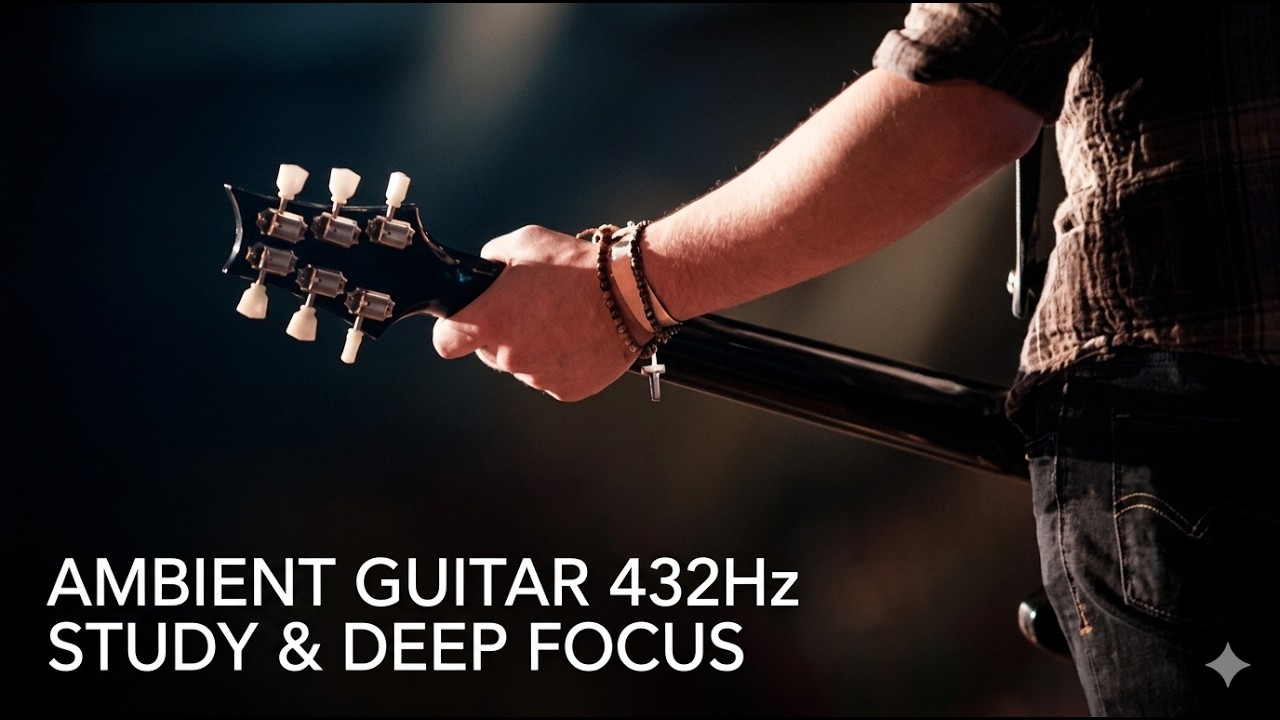 432 HZ. Relaxing Electric Guitar .#ambient #healing #spirituality #relax.Vibrazioni .Guitar Ambient.