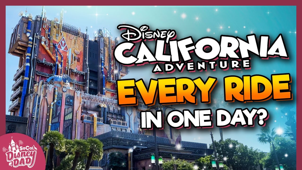 EVERY RIDE at Disney California Adventure WITHOUT Genie+