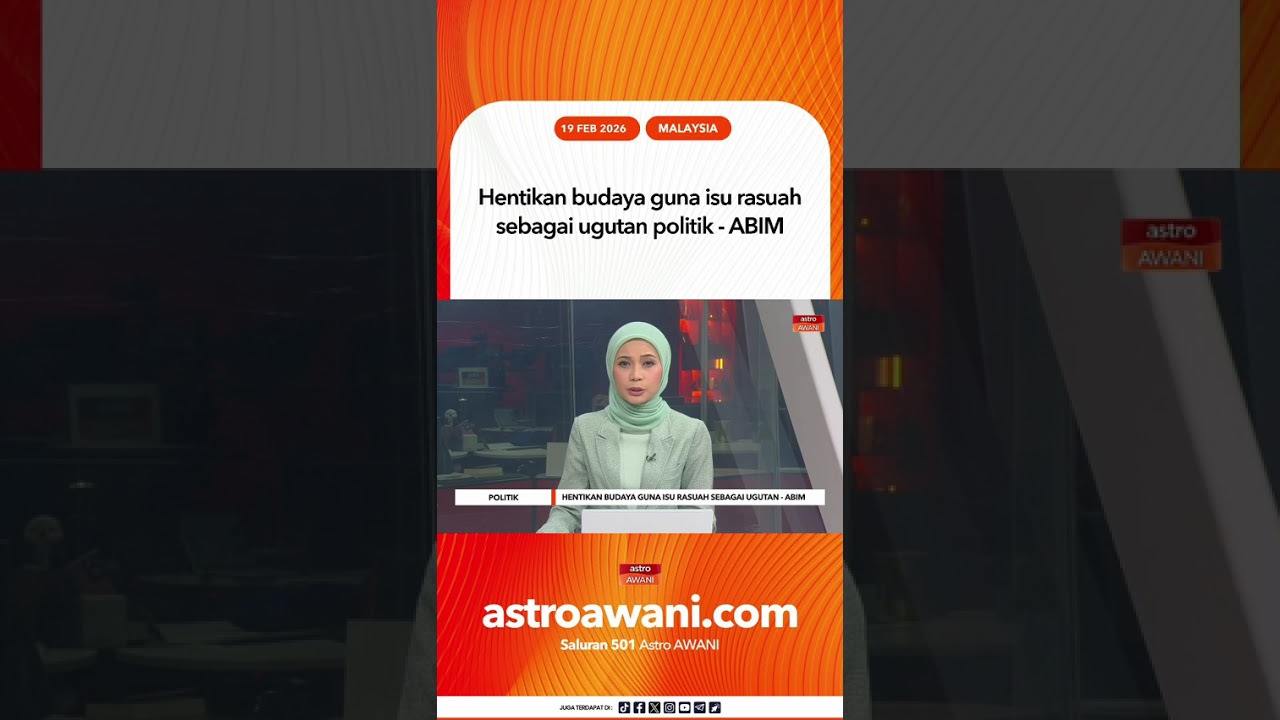 Hentikan budaya guna isu rasuah sebagai ugutan politik   ABIM