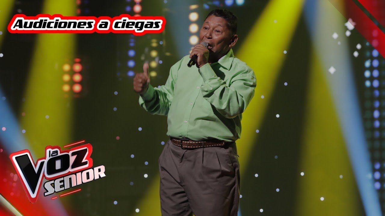Adaulfo canta 'El cantor de Fonseca' – Audiciones a ciegas | La Voz Senior
