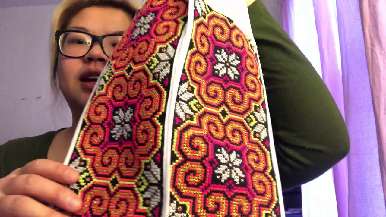 DIY Hmong stole