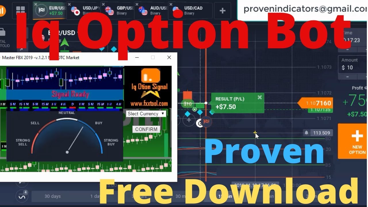 Best IQ Option Strategy | Binary Option Bot | Auto Trading IQ Option Bot, Free Download