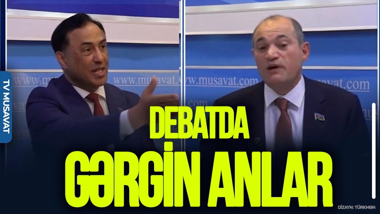 “Elman bəy, Amerika ilə bizi müqayisə etməyin! Razi bəy, faktları ortaya qoyun!” – GƏRGİN DEBAT
