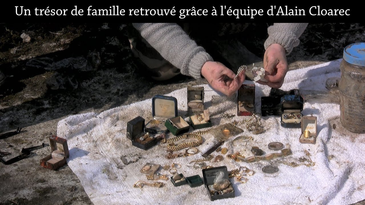 Un trésor de famille retrouvé grâce à l'équipe d'Alain Cloarec