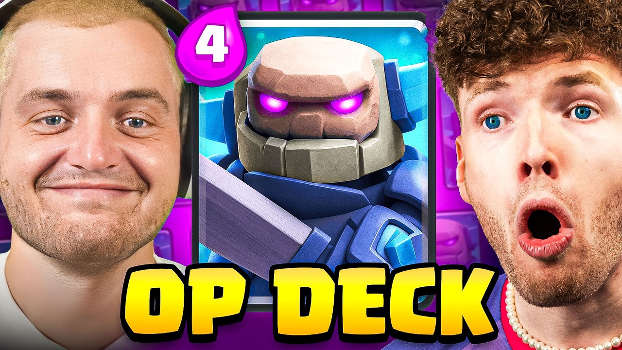😱🤯TRYMAC'S *NEW* BEST DECK... (1000% OP) | Clash Royale German
