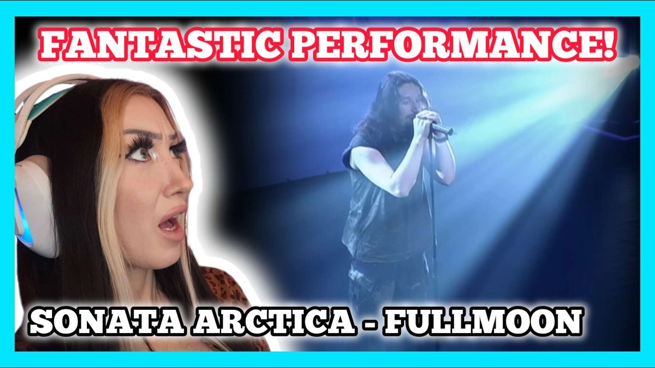 SUCH A FUN PERFORMANCE! Sonata Arctica - FullMoon reaction (Live - For The Sake Of Revenge)