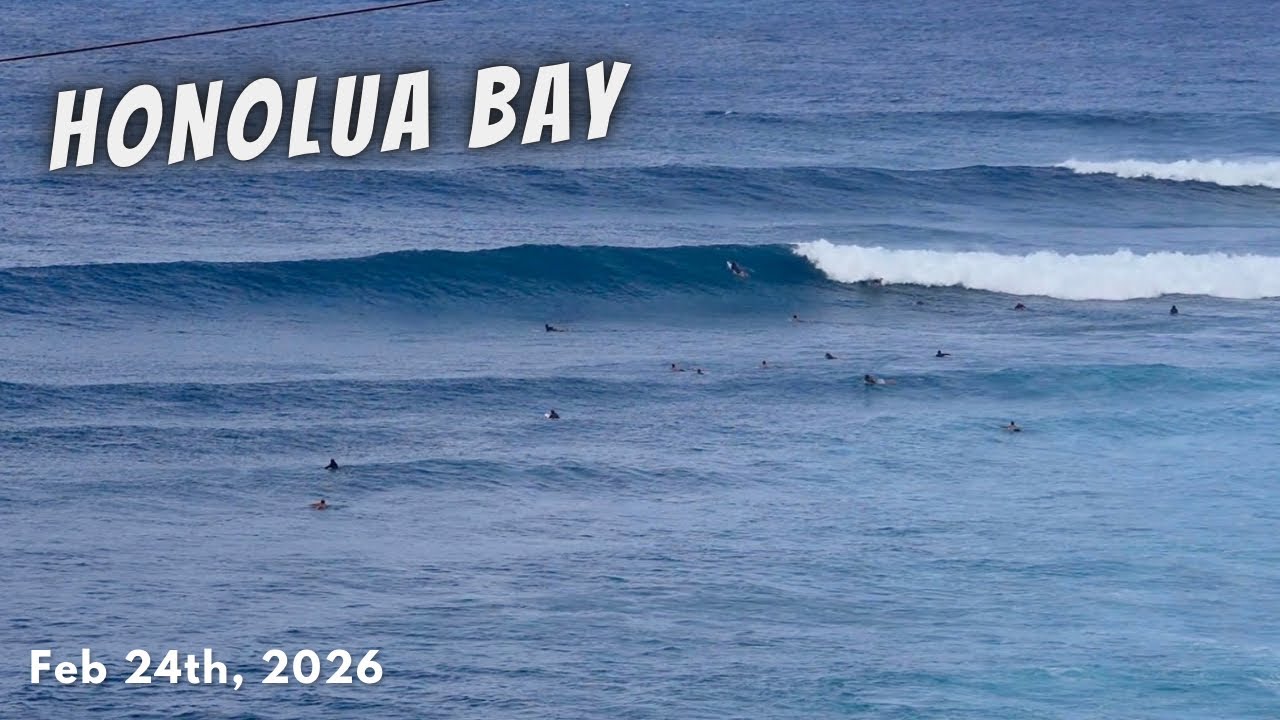 FUN SWELL AT THE BAY!! 🌊 GOOD SETS AFTER THE RAINY DAYS🌧️ 