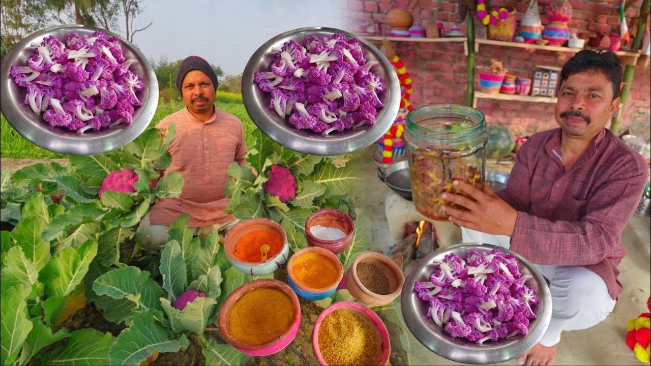 गोभी का अचार बनाने की आसान विधि | Gobhi ka achar | Cauliflower pickle recipe