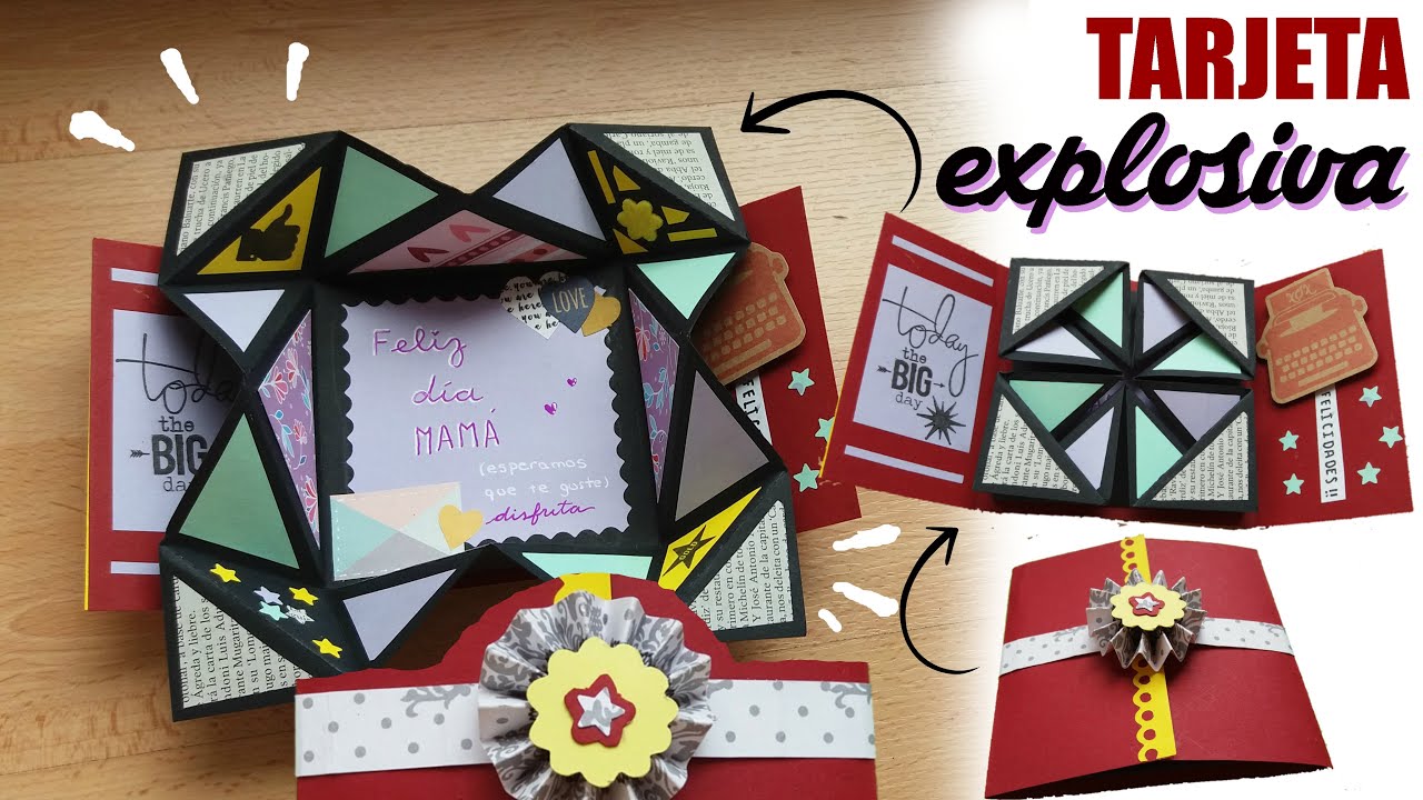 Cómo hacer: TARJETA EXPLOSIVA