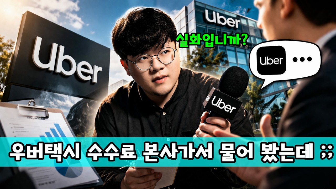 우버 택시 본사 찾아가서 다 물어봤습니다! 바뀐 수수료 완벽 정리 / 막까파TV