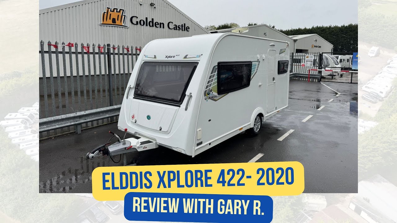 Used 2020 Elddis Xplore 422 Caravan Review | Lightweight 2 Berth with End Washroom