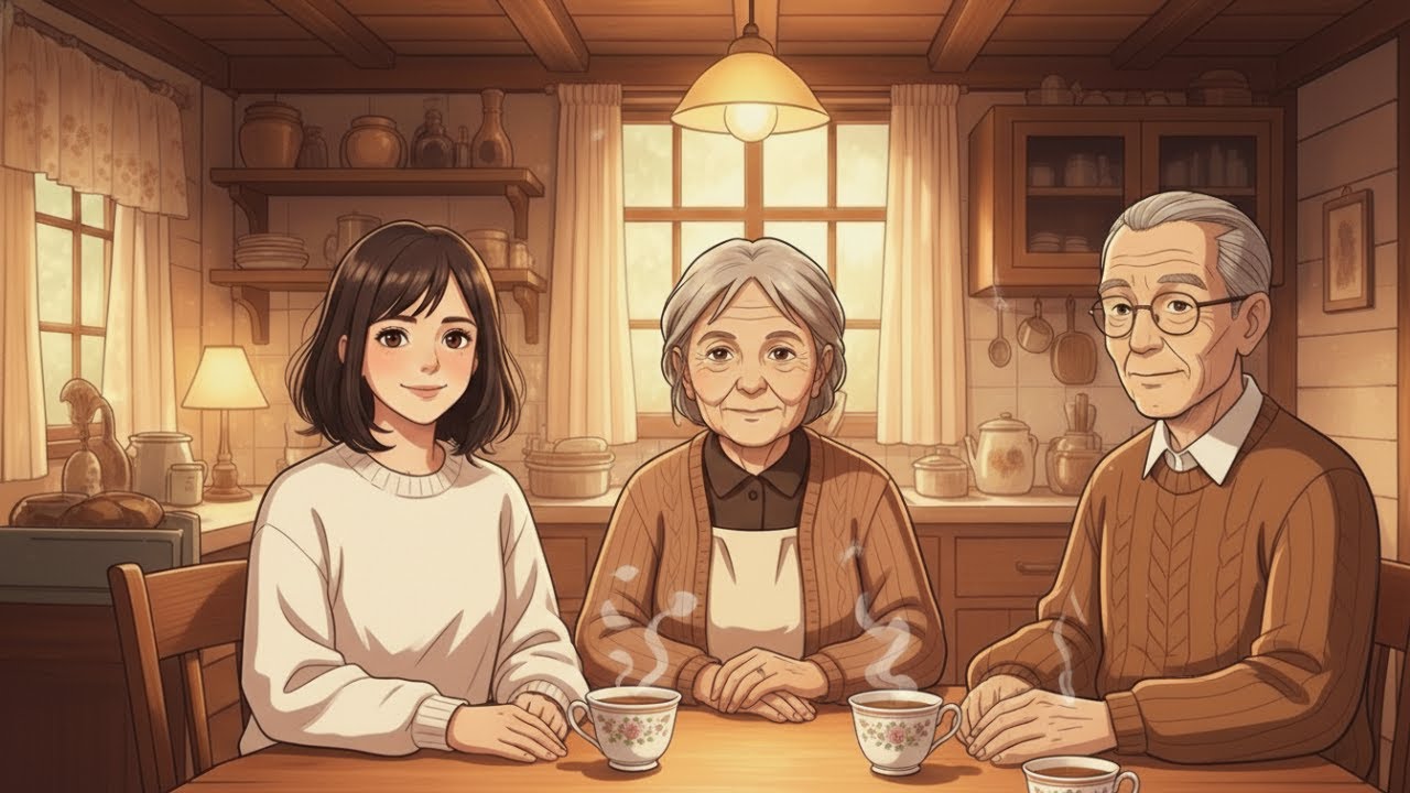 Spending a Peaceful Day with My Grandparents | Cozy Ghibli-Style ASMR Ghibli Monuments