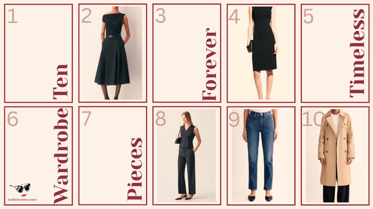 Timeless Fashion Over 50: My 9 Must-Have Modern Classics