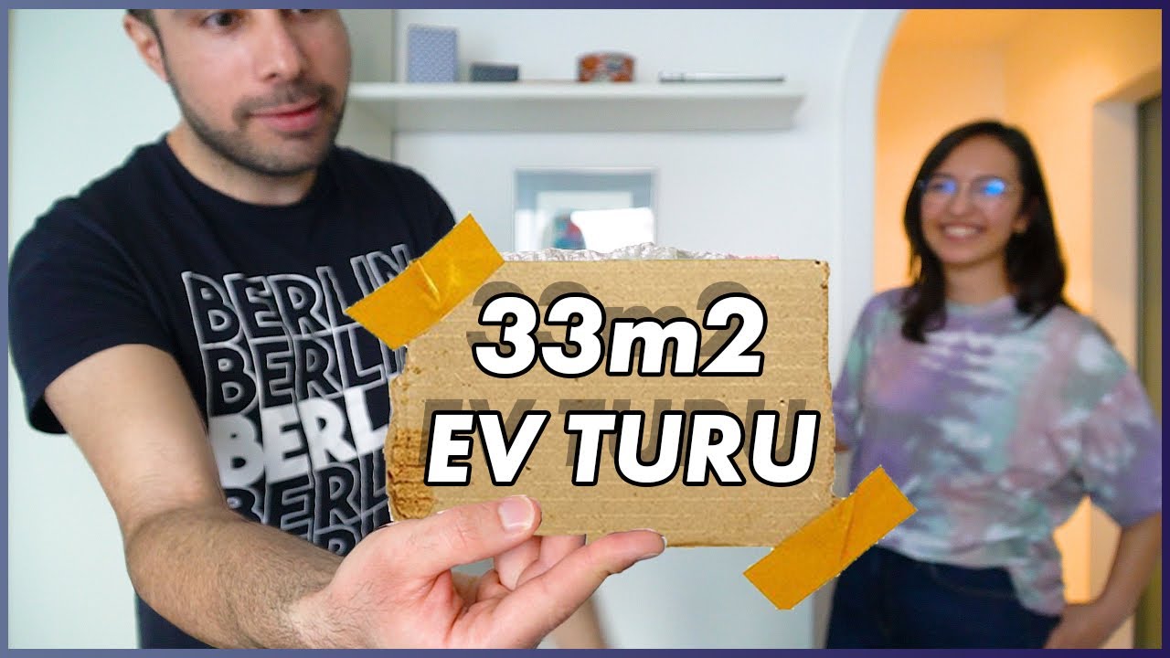 ALMANYA'DA 33 M2'DE YAŞAM | Minimalist Ev Turu