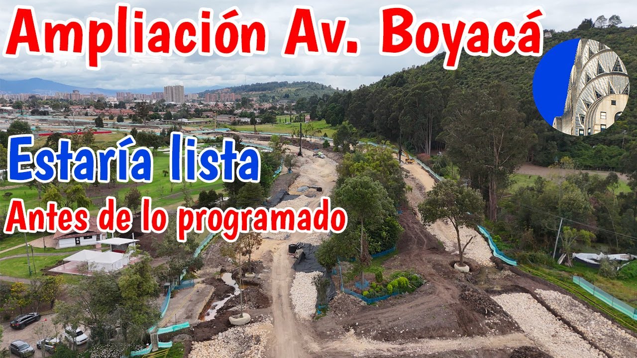 Así va la ampliación de la Avenida Boyacá desde la calle 183 a la 200