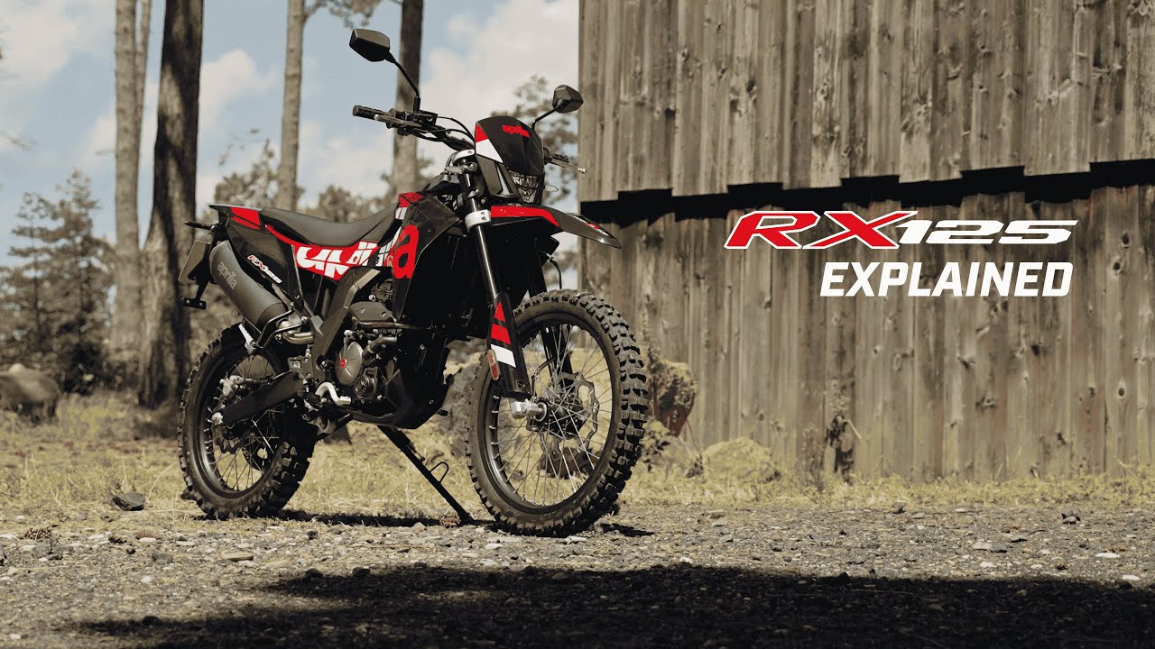 Aprilia RX 125 2025 | Built for real adventures