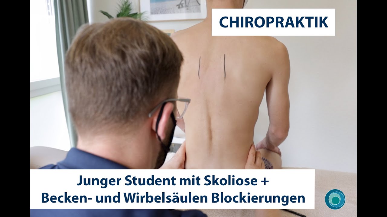 Chiropraktik | Skoliosepatient mit Becken- & Wirbelsäulen Blockierung | Teil 1 | deutsch | Folge 12