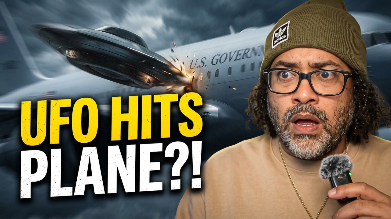 Clear UFO Footage: UFO Hits Plane?!
