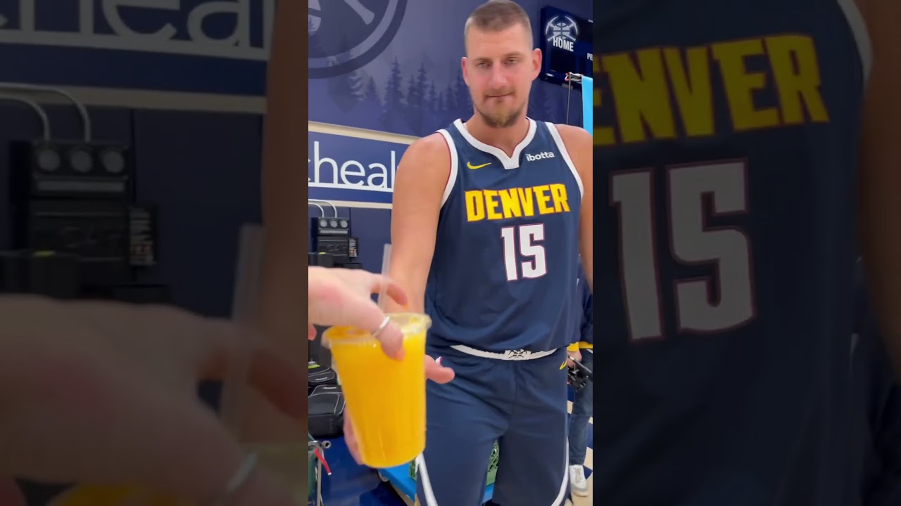 What you don&rsquo;t normally see 😂 #nba #denvernuggets #basketball