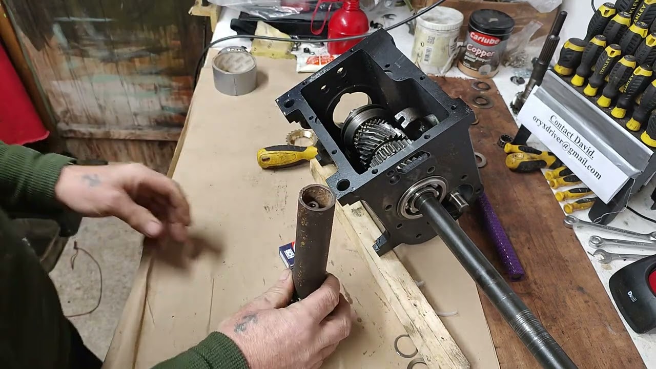 Mg Midget 1500 input shaft check & bearing fitting part 11