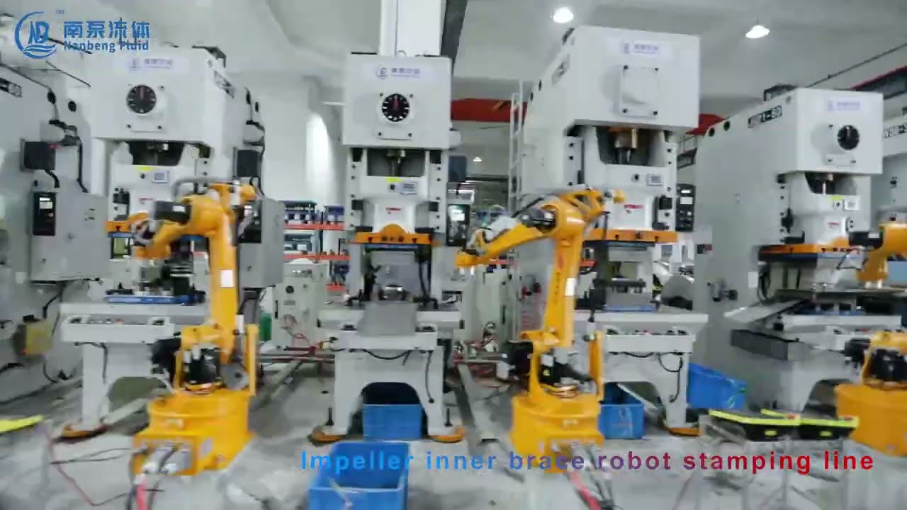 Fully Automated Pump Manufacturing Plant in China